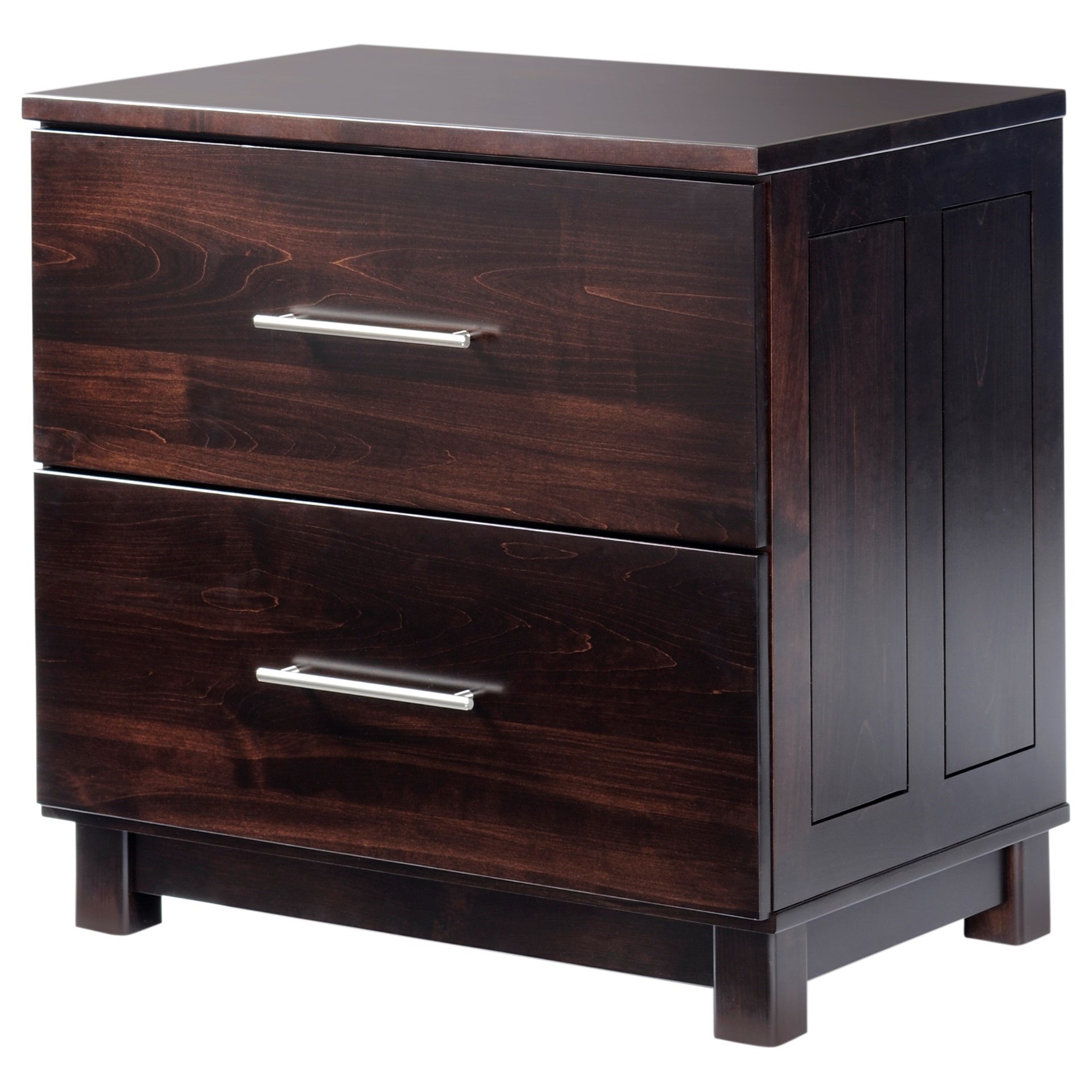 Y & T Woodcraft Urban Office Lateral File with Two Drawers